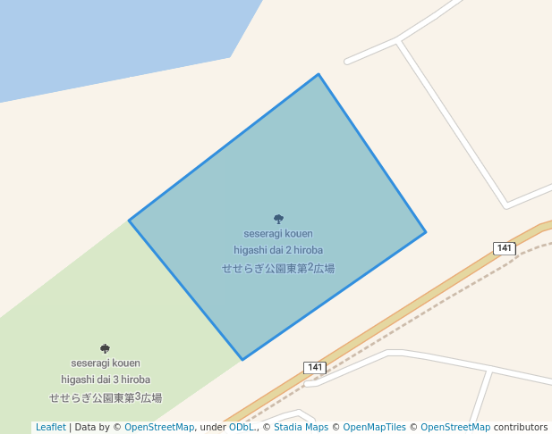 せせらぎ公園東第2広場