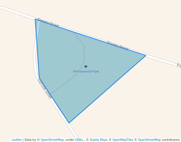 walking in Wendywood Park map in Sandton