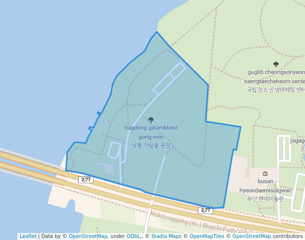 낙동 가람끝 공원