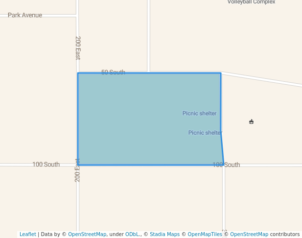 walking in Ray Knight Memorial Park map in Raymond
