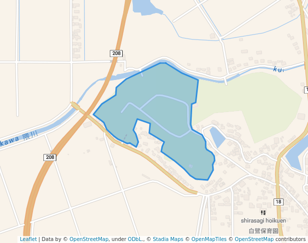 黒崎公園 in Omuta | Map and Routes
