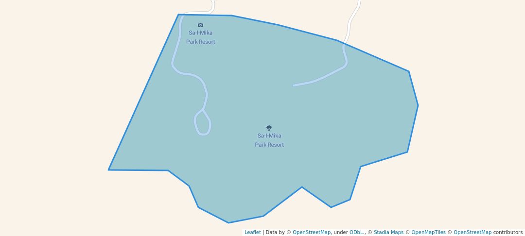 walking in Sa-I-Mika Park Resort map in Cherrapunji