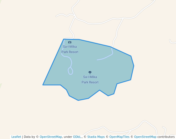 walking in Sa-I-Mika Park Resort map in Cherrapunji