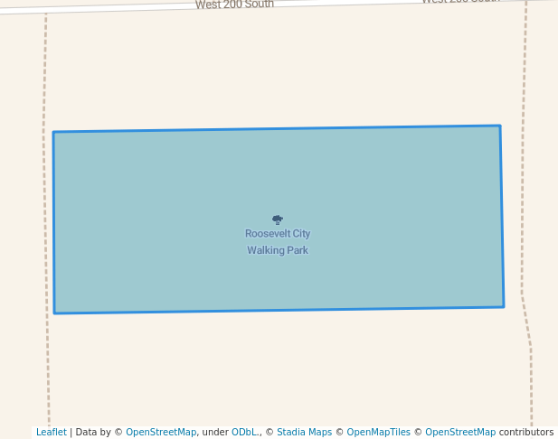 Roosevelt City Walking Park