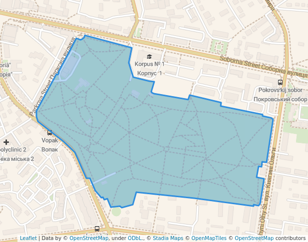 The Shevchenko Culture and Leisure Park