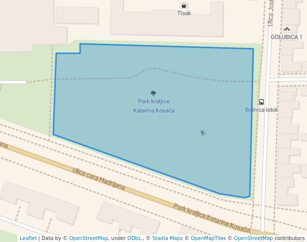 Park kraljice Katarine Kosača