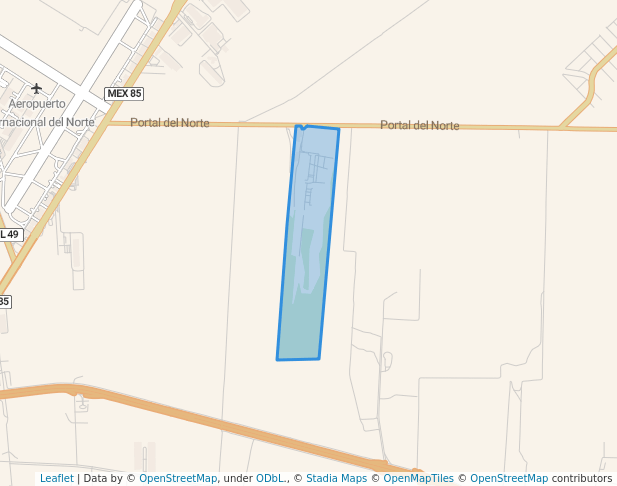 walking in Autodromo Monterrey map in Santa Rosa