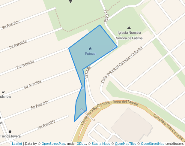 walking in ingreso 2 rivera del rio map in Guatemala City