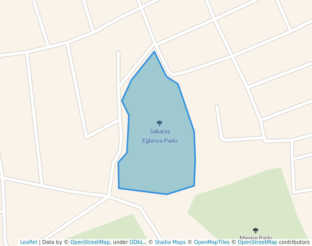 walking in Sakarya Eğlence Parkı map in Sakarya