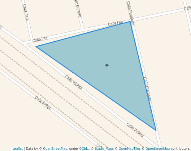 walking in Baseball map in La Paz