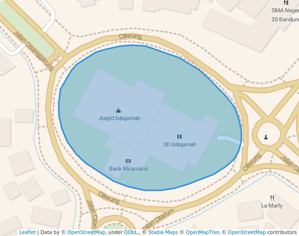 taman mesjid istiqomah