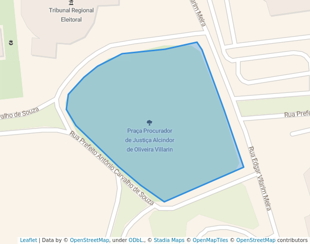 Praça Procurador de Justiça Alcindor de Oliveira Villarin