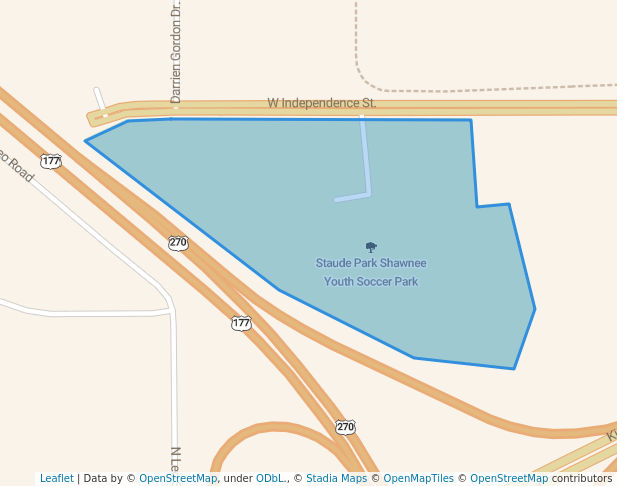 Staude Park Shawnee Youth Soccer Park