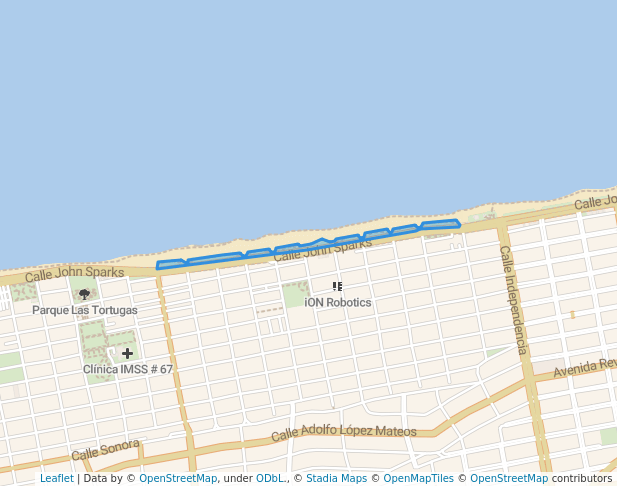 plaza de la ciclovia