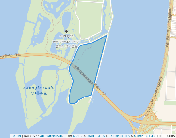 1차 쓰레기 매립장 생태복원지