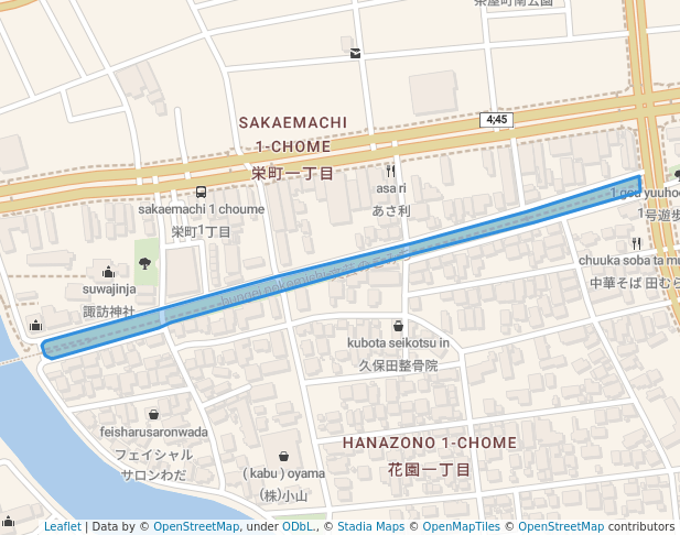 1号遊歩道緑地