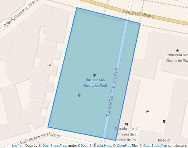Plaza de San Vicente de Paúl