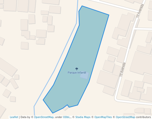 walking in Parque Infantil map in San Pedro Carchá