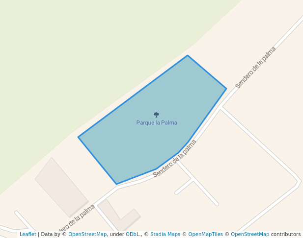walking in Parque la Palma map in Ciudad de México