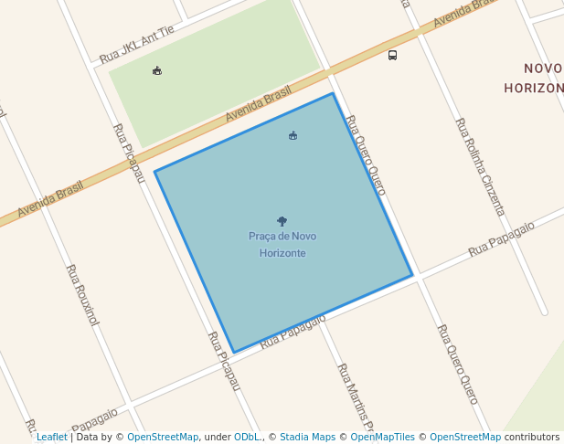 Praça de Novo Horizonte