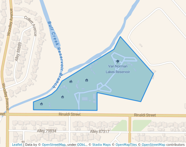 Van Norman Lakes Reservoir