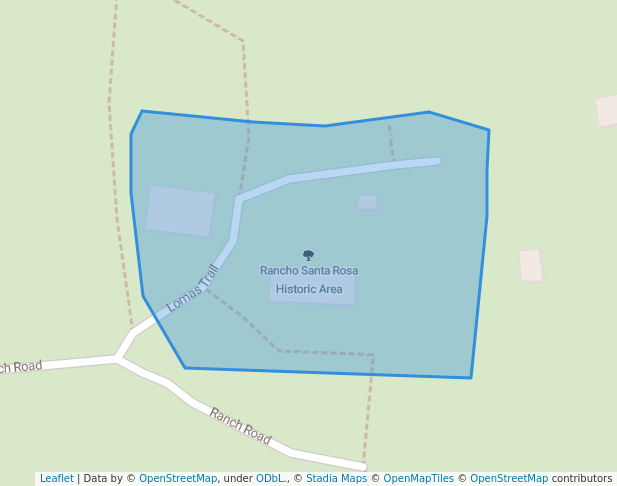 Rancho Santa Rosa Historic Area