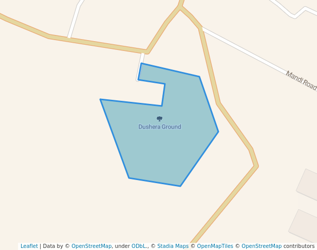 walking in Dushera Ground map in Sultanpur Lodhi