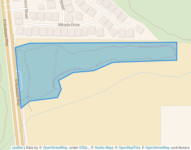 Hualapai Canyon Picnic Site and Walk Path