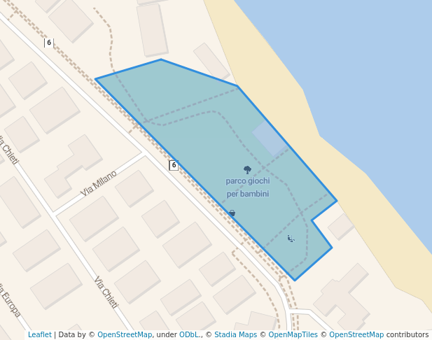 parco giochi per bambini