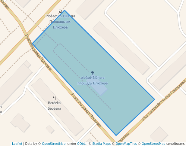 площадь Блюхера