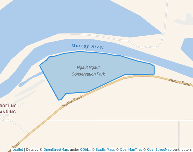 walking in Ngaut Ngaut Conservation Park map in Bolto