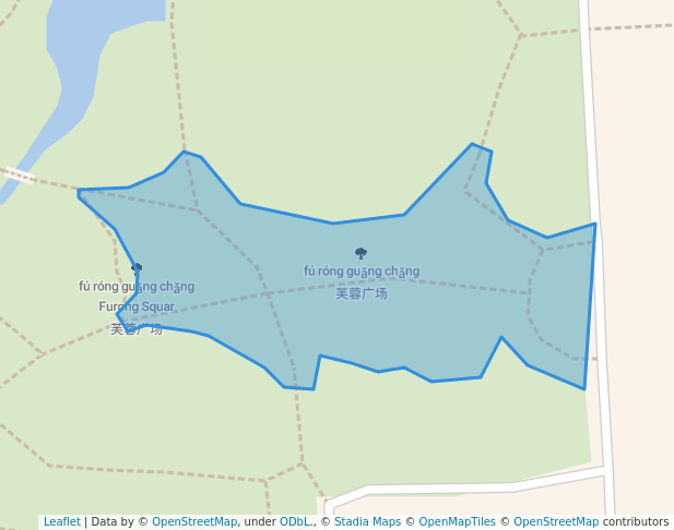 walking in 芙蓉广场 map in Chang Sha Shi