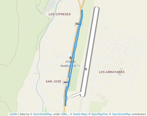 Caminata de Salud in El Bolsón | Map and Routes