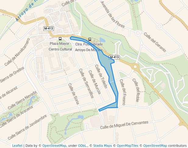 walking in Camino entre Torreon y el Instituto map in Arroyomolinos