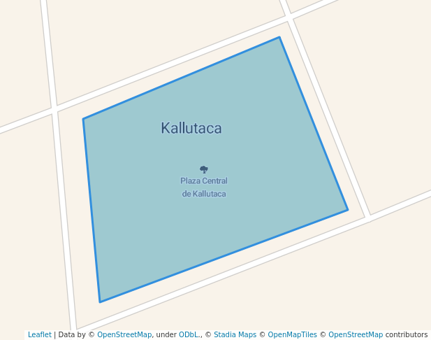 walking in Plaza Central de Kallutaca map in El Alto