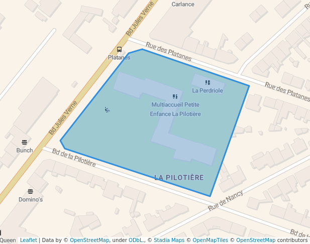 Square de la Pilotière