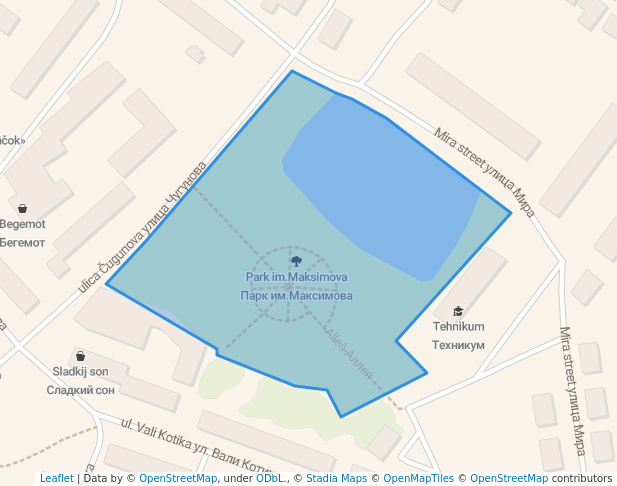 Парк им.Максимова