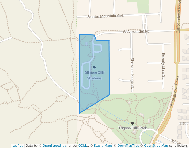 Gilmore Cliff Shadows