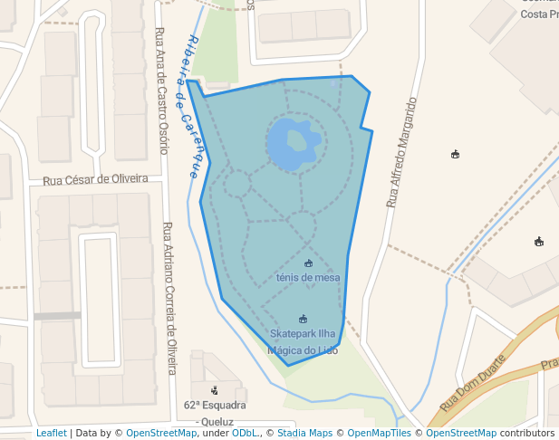 Parque da Ilha Mágica do Lido