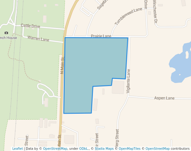 walking in Little Joe E70 Park map in Deer Lodge