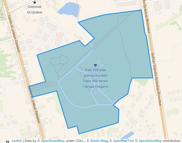 Парк 950-летия города Суздаля