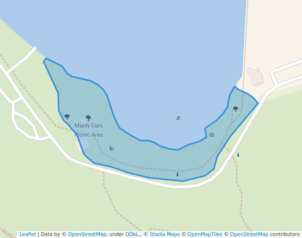 Manly Dam Picnic Area