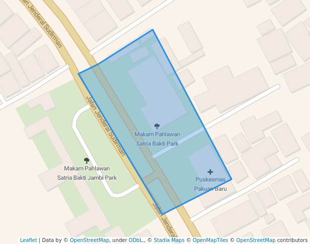 Makam Pahlawan Satria Bakti Park