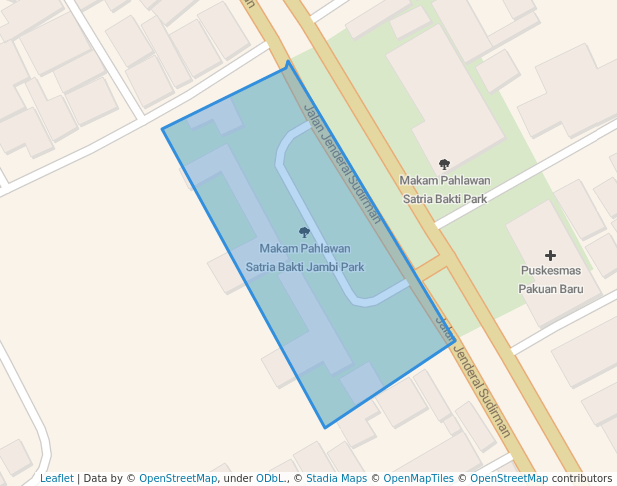 Makam Pahlawan Satria Bakti Jambi Park