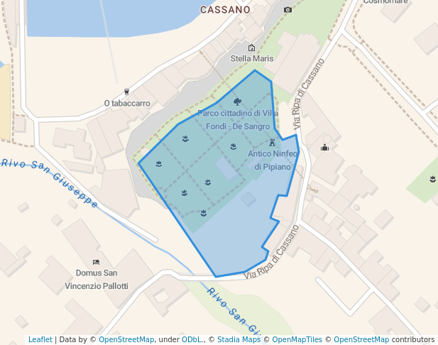 Parco cittadino di Villa Fondi - De Sangro