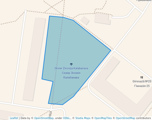 Skvier Zinovija Kalabanava