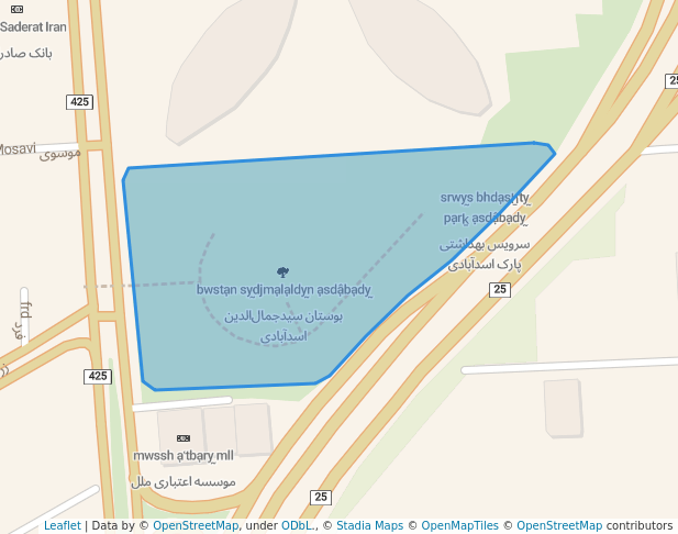 بوستان سیدجمال‌الدین اسدآبادی