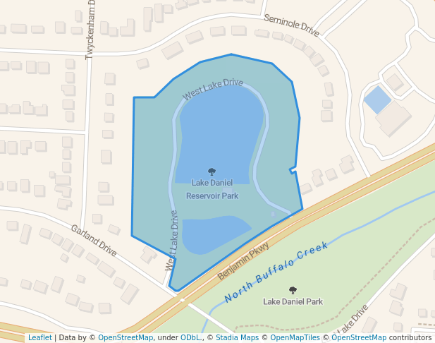 Lake Daniel Reservoir Park