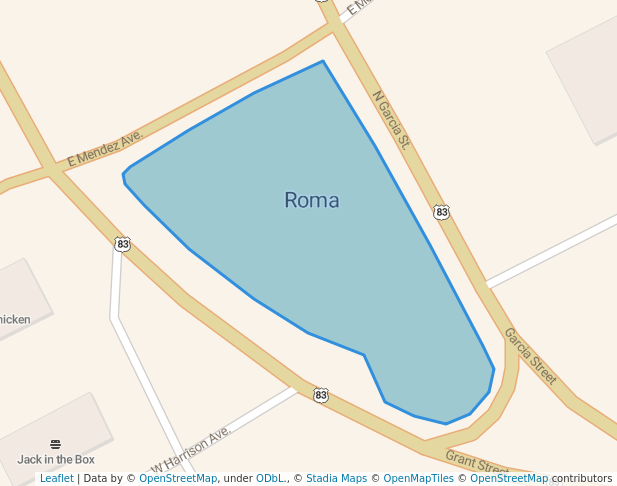 walking in Bicentennial Plaza map in Roma