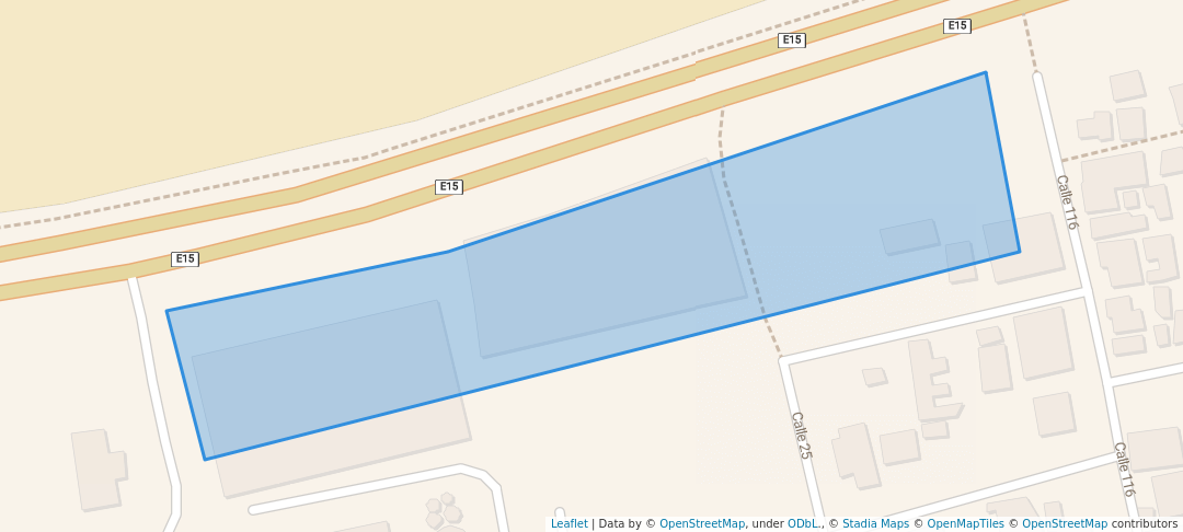 walking in Parque los Esteros map in Manta